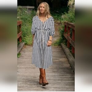 Jackson Rowe NWT Gingham Dress Medium